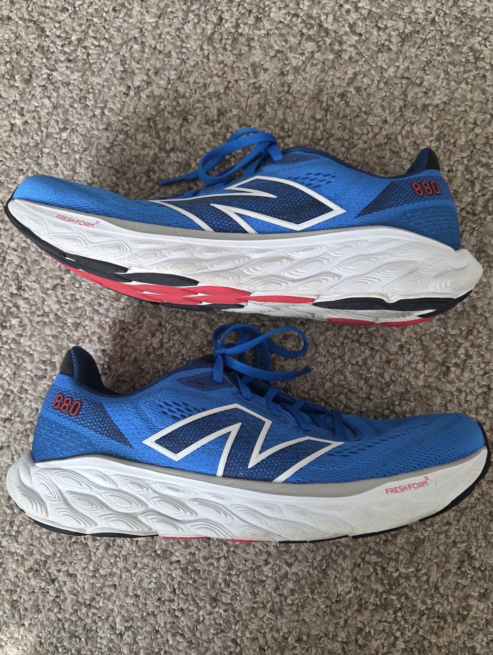 New Balance Fresh Foam X 880v14 Blue Running Sneakers M880L14 Men's Size 9 D